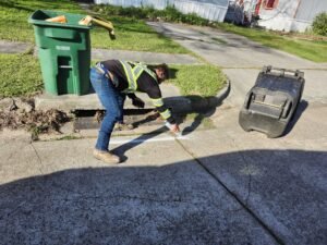 Marking before drilling