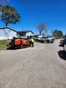 Setting location of drill