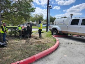 lakeshore professional plaza underground drilling